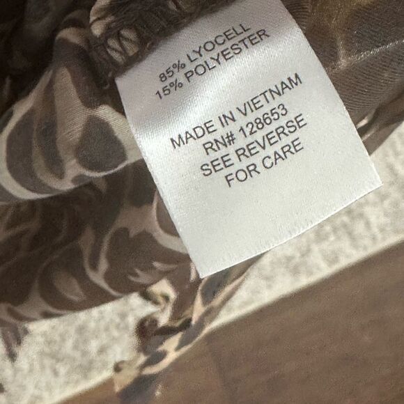 Bailey 44 Leopard Blouse M - Picture 6 of 6